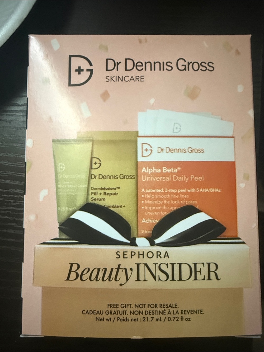 Dr Dennis Gross Skincare Alpha Beta Universal Daily Peel & Serum Set - Pink